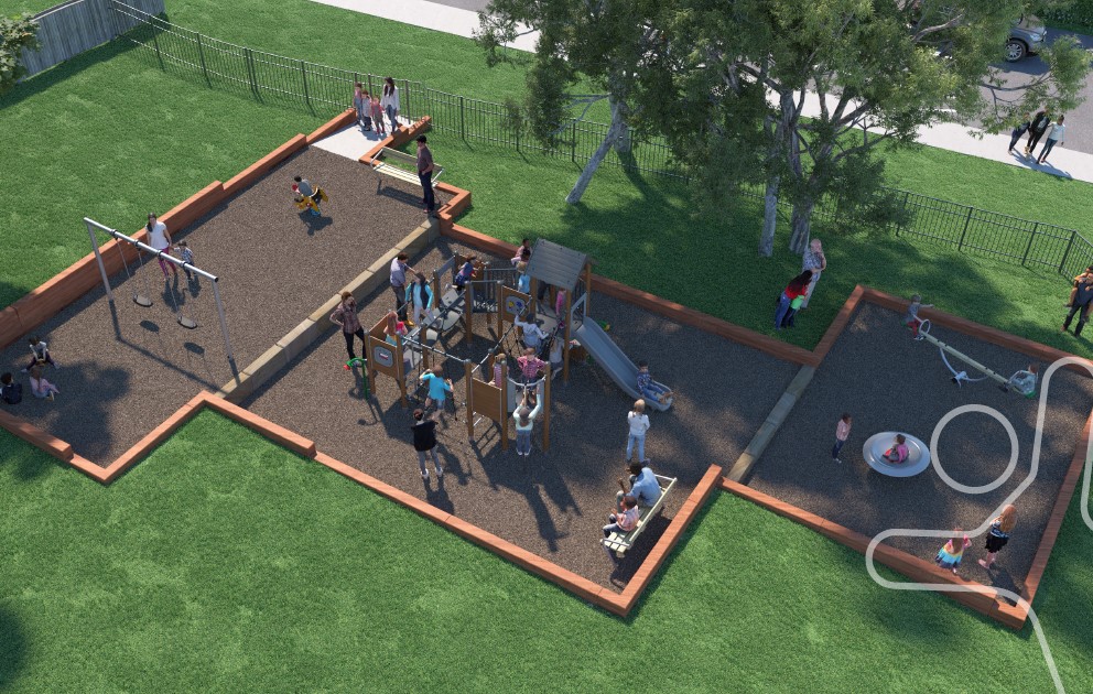 Anana Reserve Playground Renewal - Option 3 - Play by Design