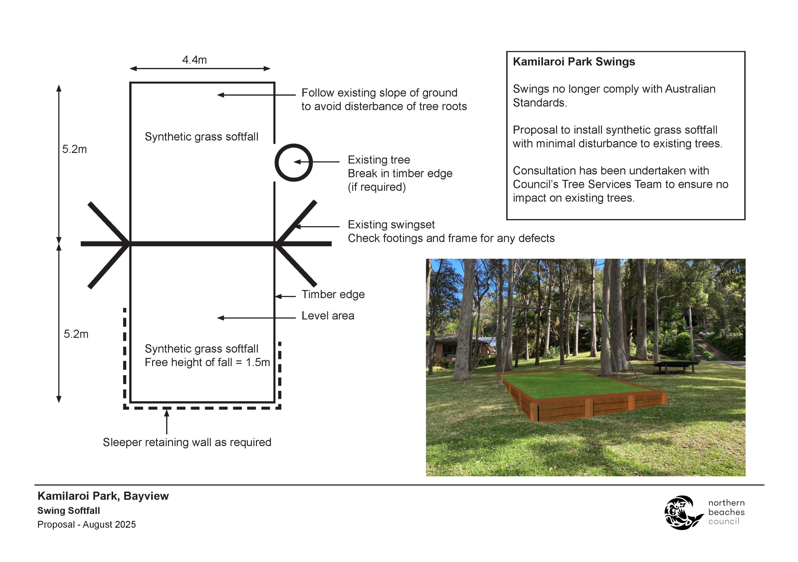 Concept plan of playground