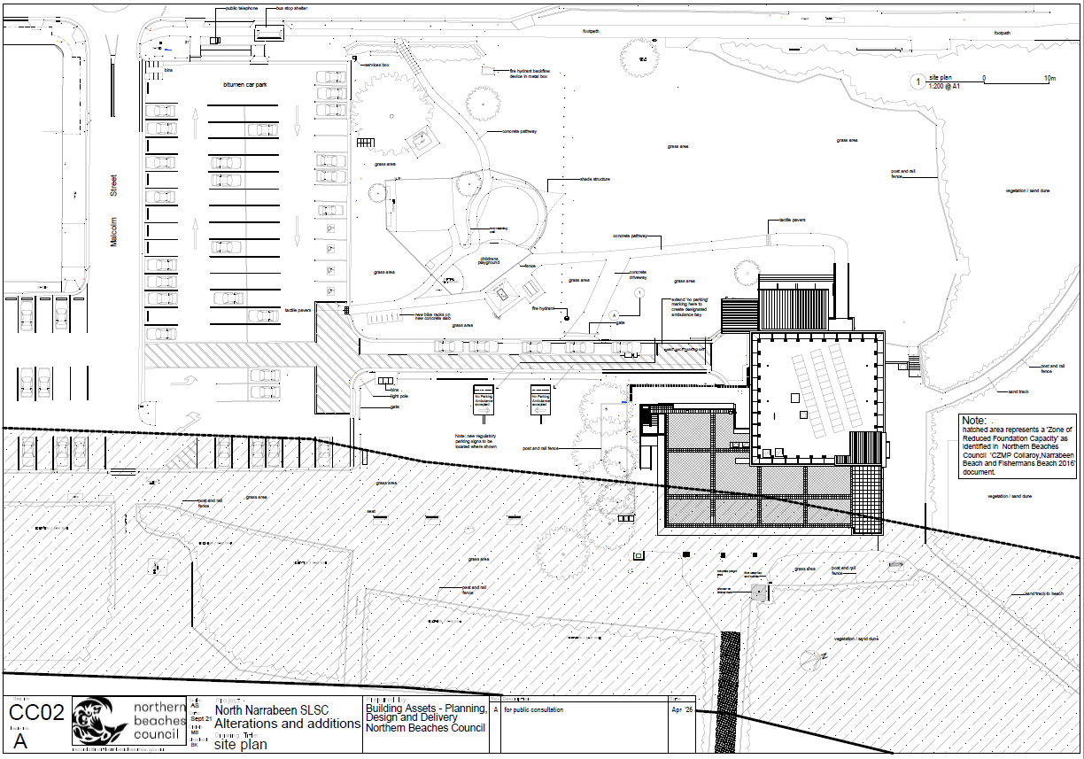 Plan page 1 - site plan