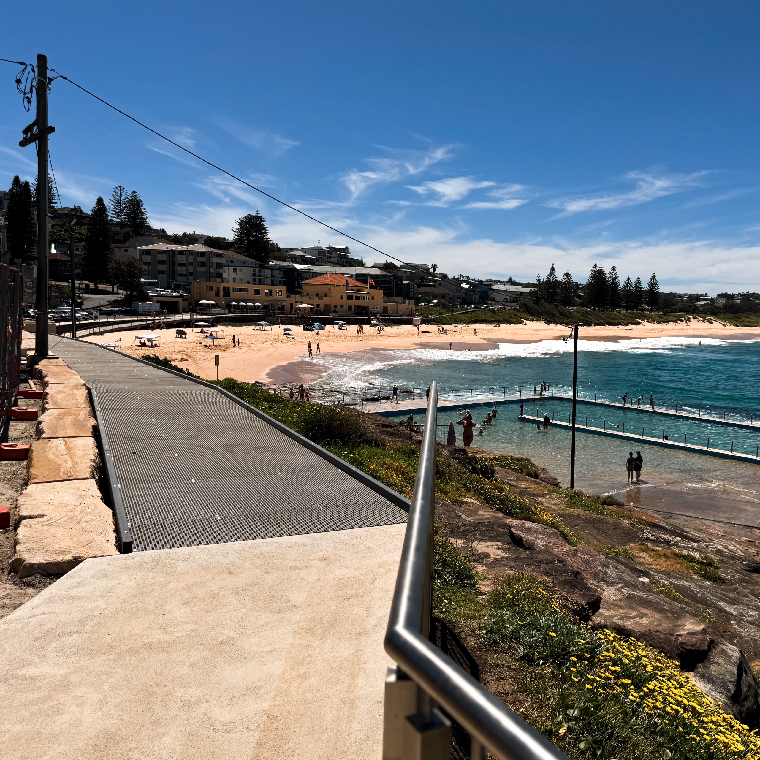 Accessible pathway south curl curl 