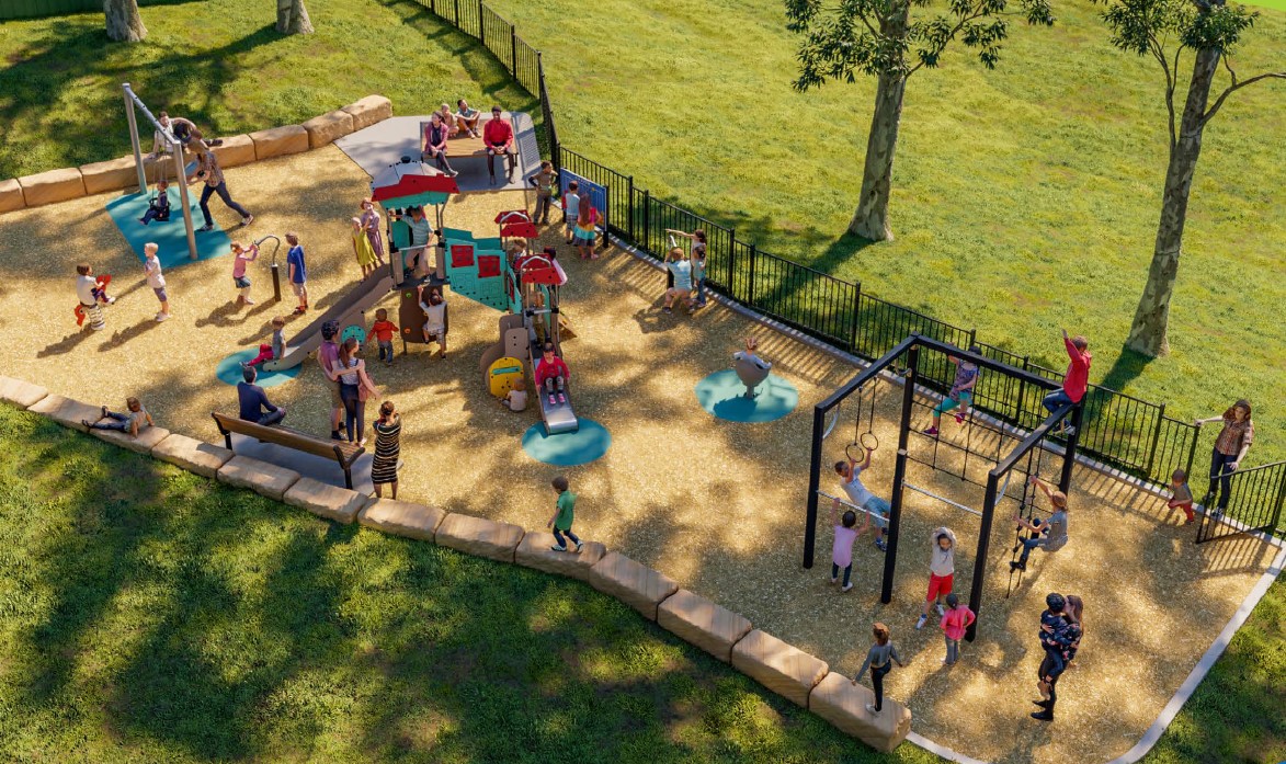 Anana Reserve Playground Renewal - Option 2 - Proludic