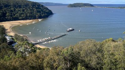 long wharf from beach - 3d model