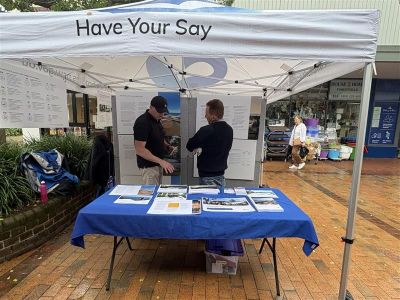 Community engagement pop up forestville