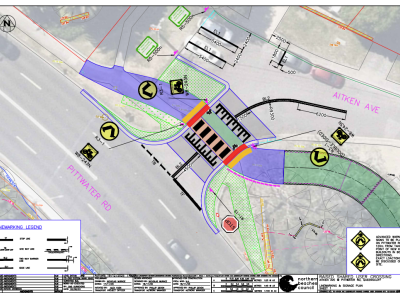 Raised shared-user crossing plan 